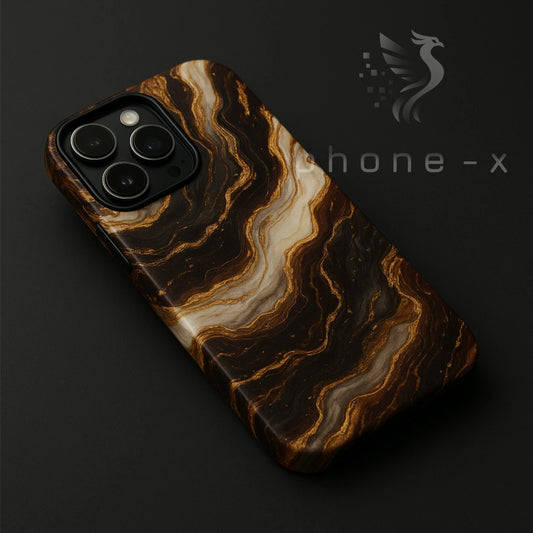 Gold Marble iPhone tok fényűző arany márvány mintával – nőies és elegáns dizájntok MagSafe, szilikon, matt és fényes változatban iPhone modellekhez